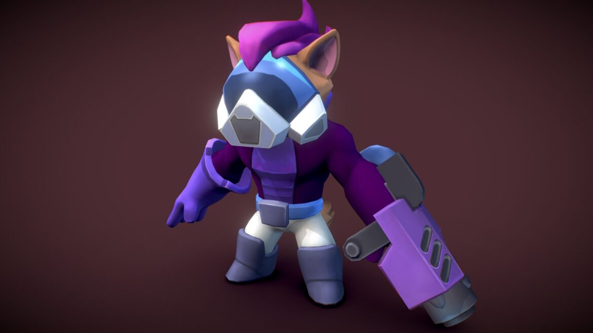 burnie t1 preview 3d model