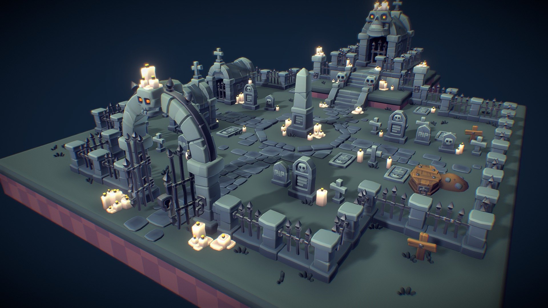 Cemetery Set Update – Proto Series