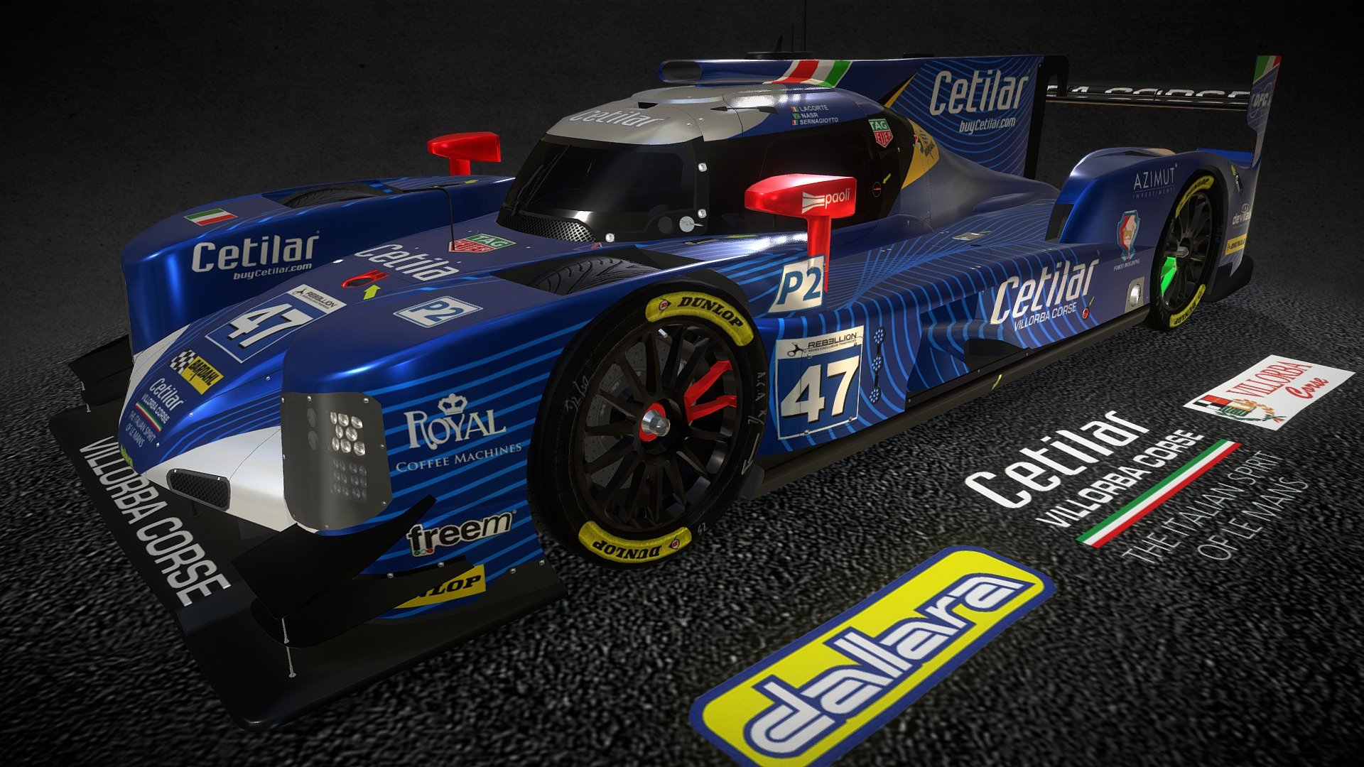 Cetilar Villorbacorse Dallara p217 (2018)