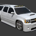 chevrolet suburban 2008 modified 3d model
