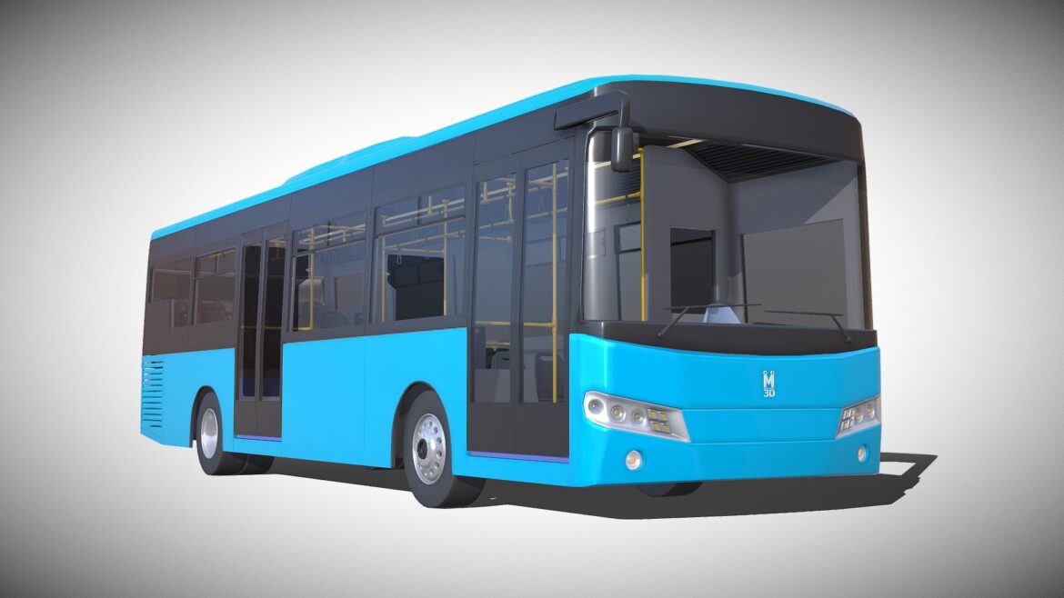 city bus 3d model