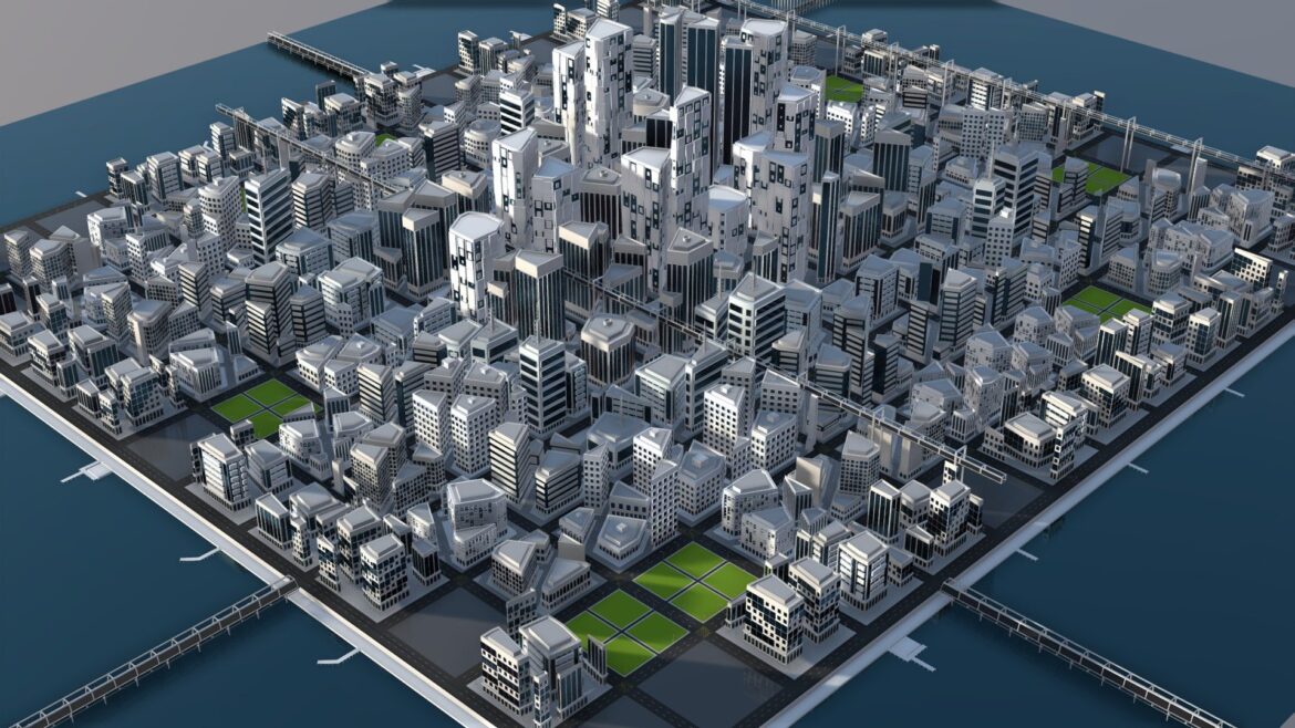 cityscape 5003 3d model