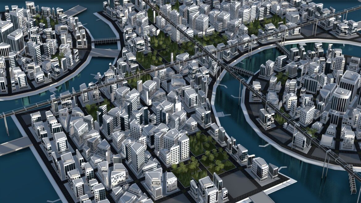 cityscape 5003 3d model