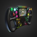 cosworth ccw mk2 steering wheel 3d model