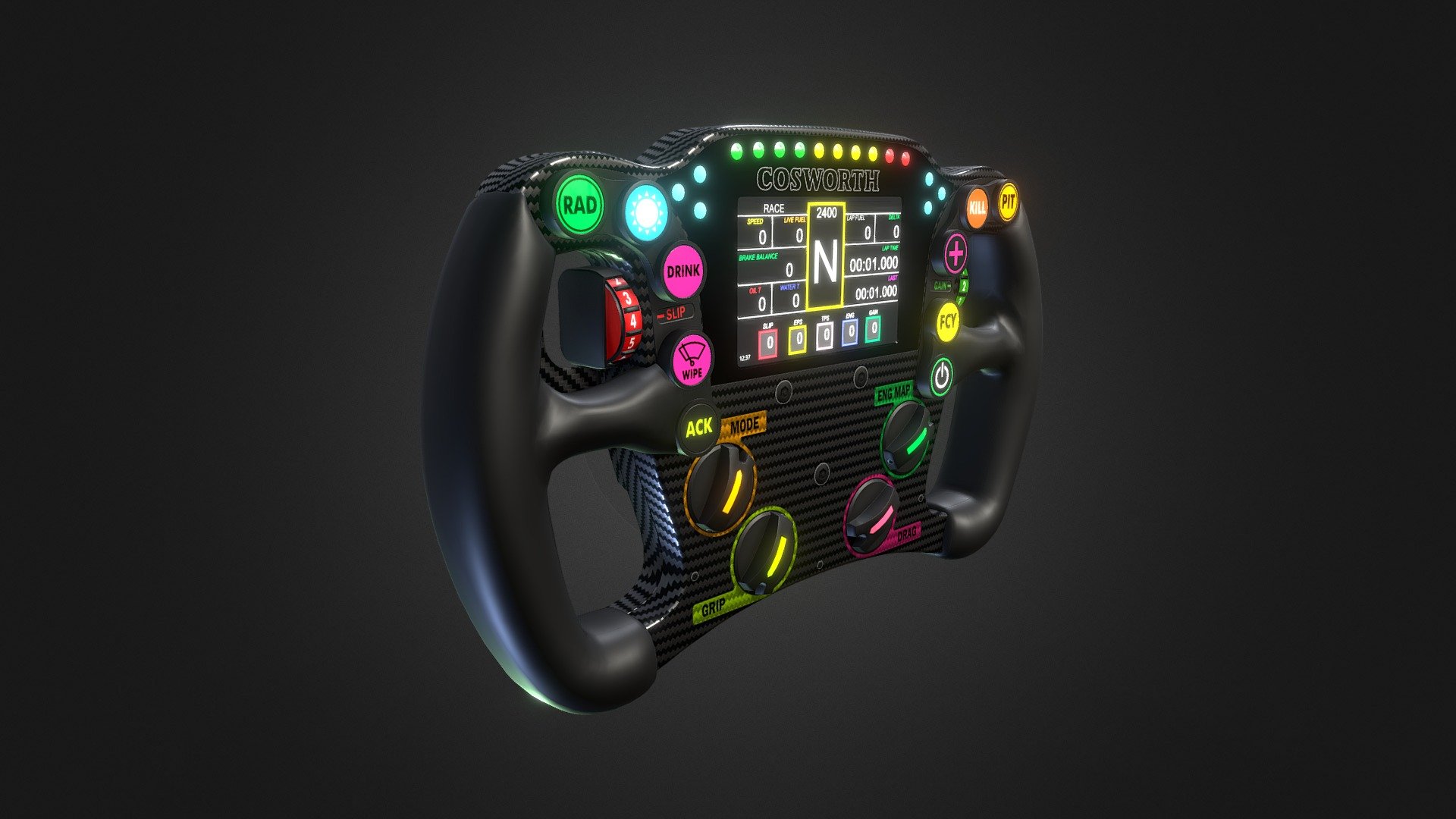 Cosworth CCW MK2 Steering Wheel