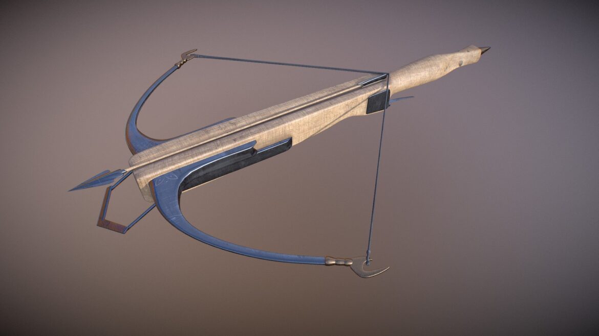 crossbow 3d model