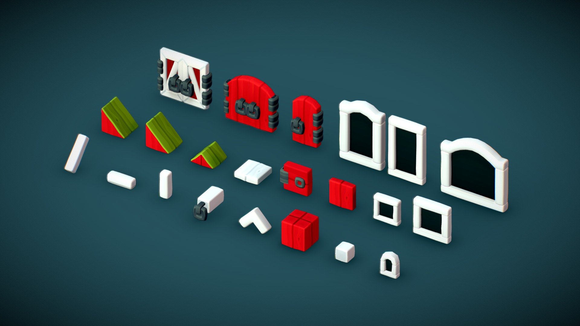 Cube World Crops Set – Proto Series