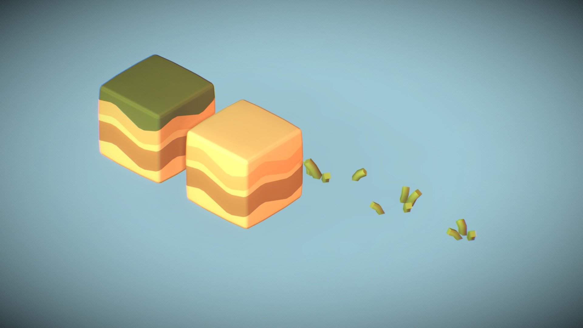 Cube World Ground Block – Proto Series