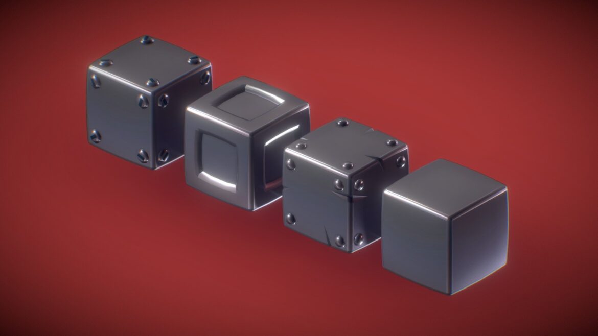 cube world full set proto series 3d model