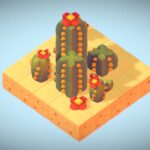 Cube World Sand Block – PS – Isometric