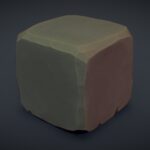Cube World Stone Block 3 – PBR Series