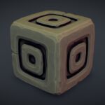 Cube World Stone Block 6 – PBR Series