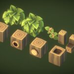 Cube World Tree Block – Proto Series