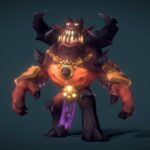 demon lord 3d model