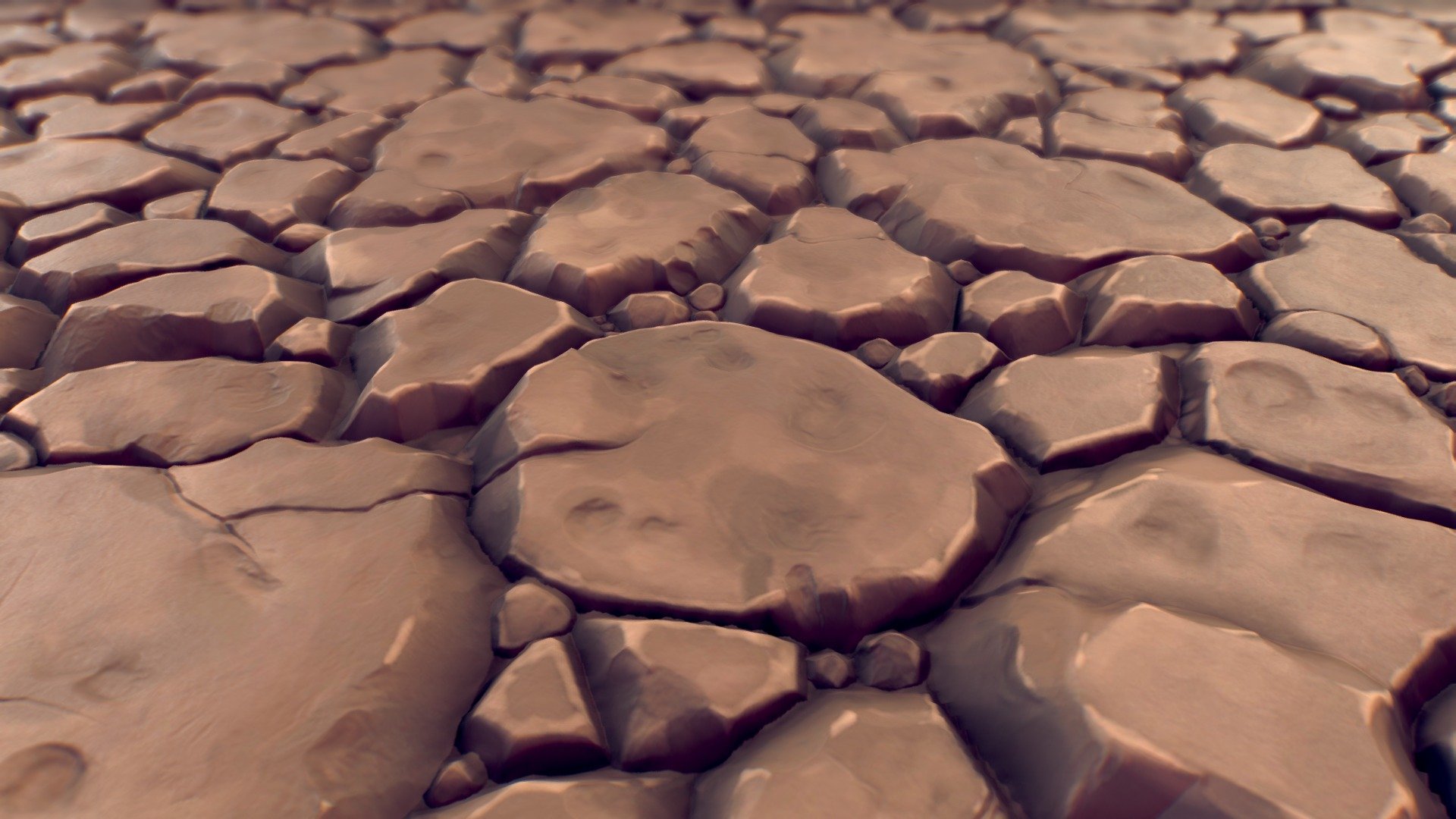 Desert Cracked Earth – PBR Series