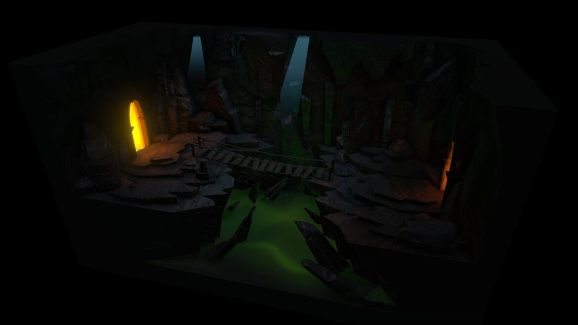 diorama 3d model