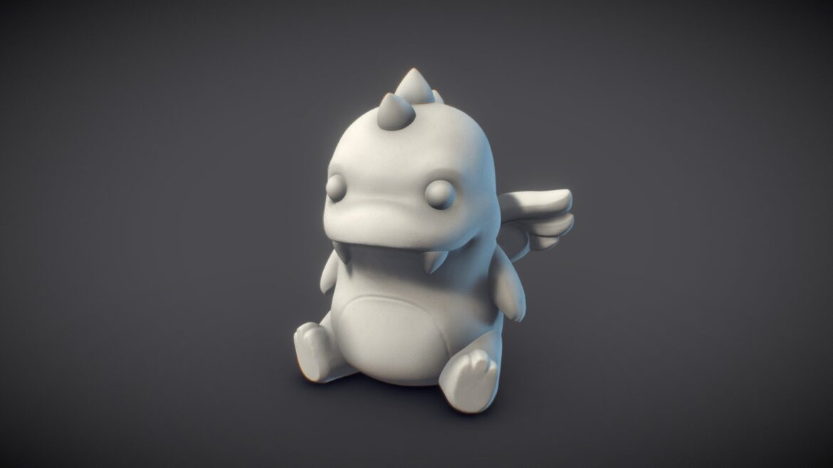 dragon base test 3d model