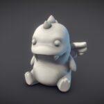 dragon base test 3d model