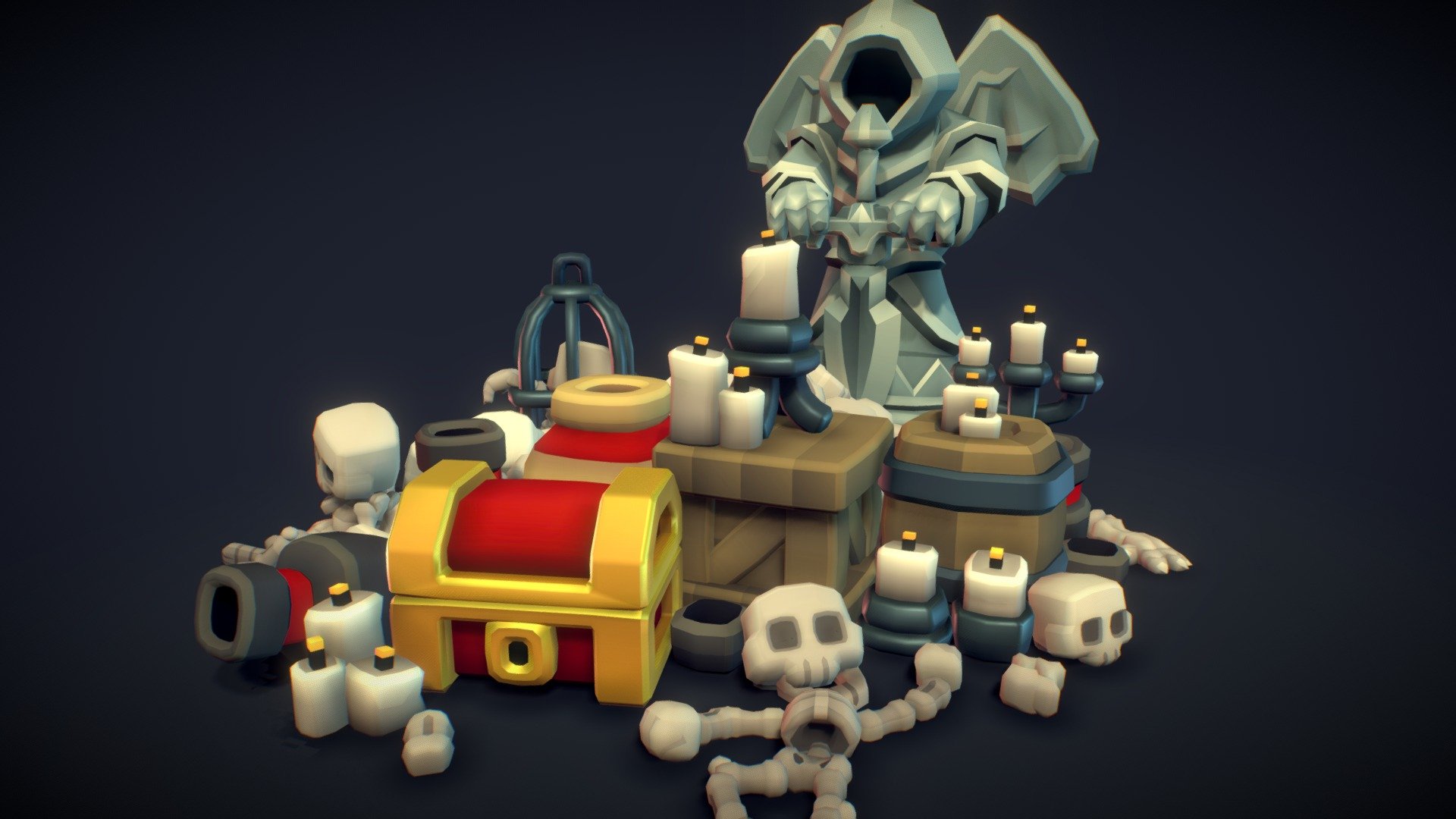 Dungeon Deco Set – Proto Series