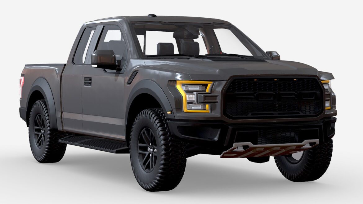 ford f150 raptor 3d model