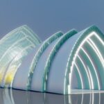 Futuristic Building Interior Exterior 2