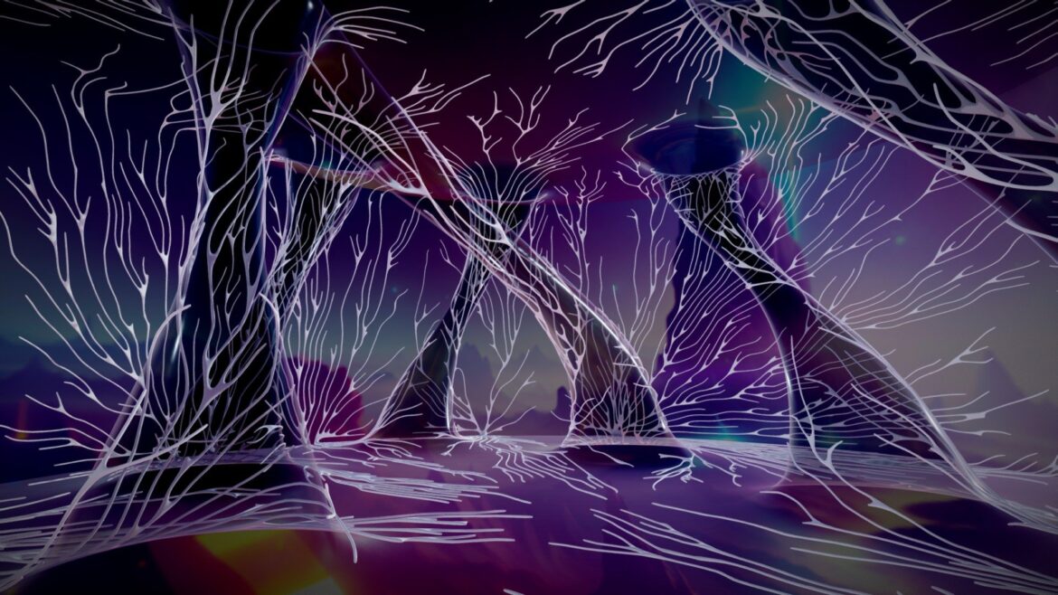 futuristic structure 05 3d model