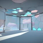gallery 2 baked 3d model
