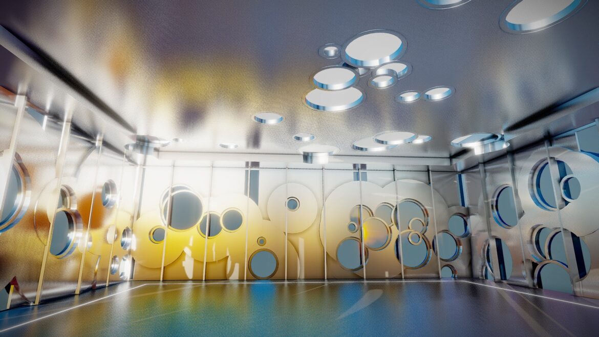 gallery interior 6012 3d model