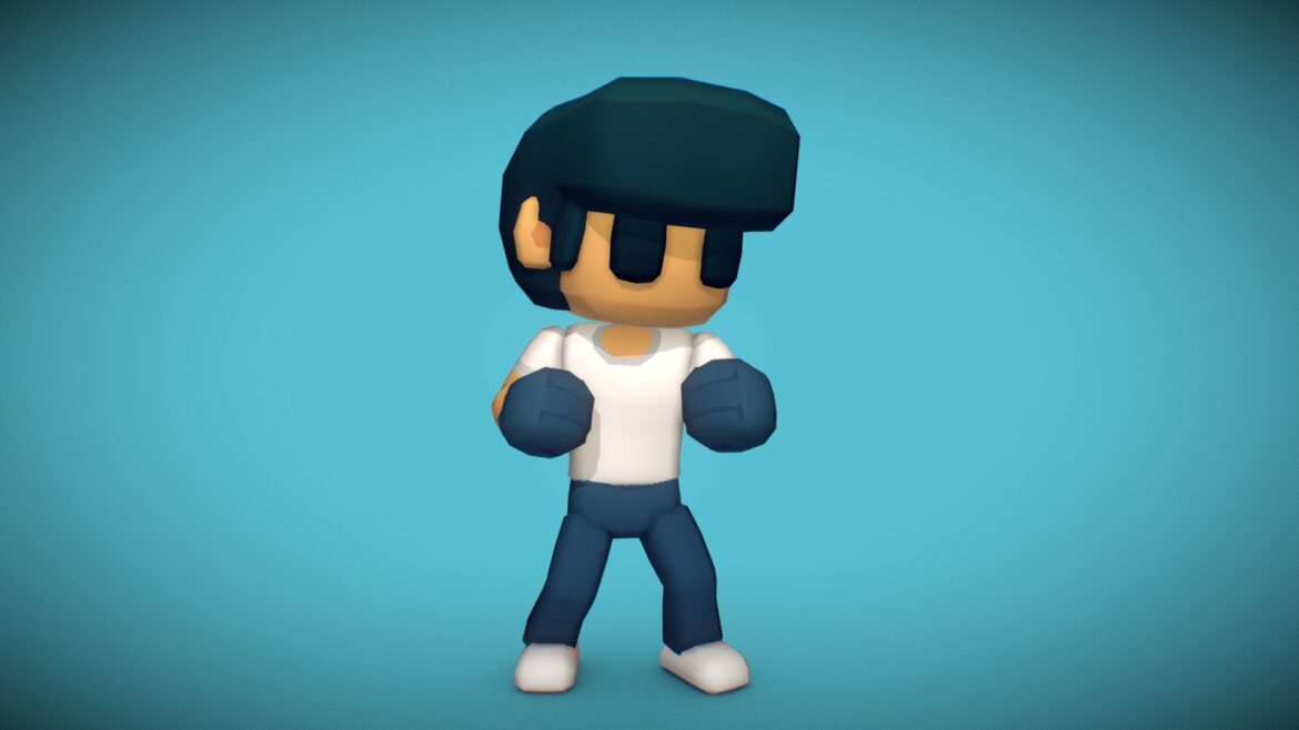 generic guy proto series 2 3d model