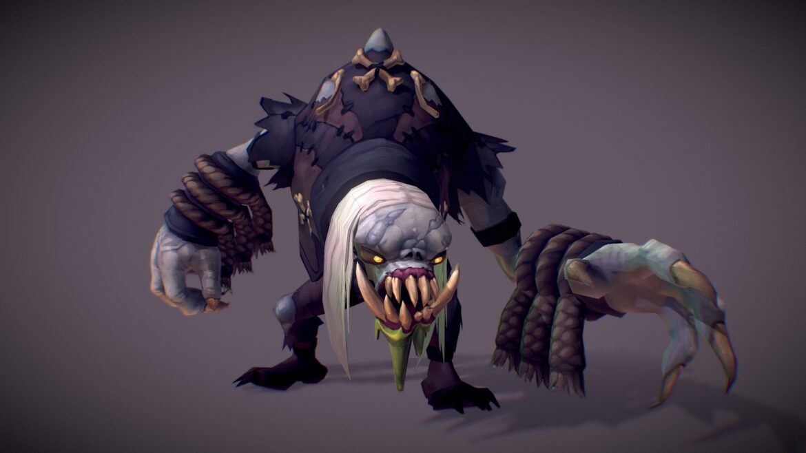 ghoul crew hand painted series 3d model