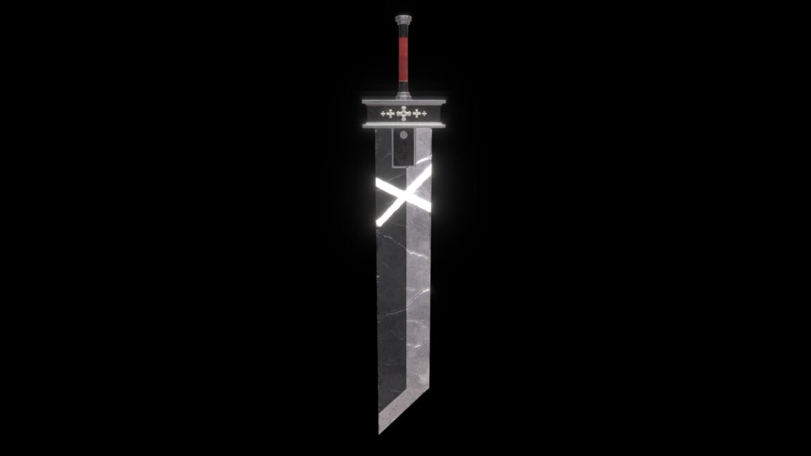 giant sword 3d model