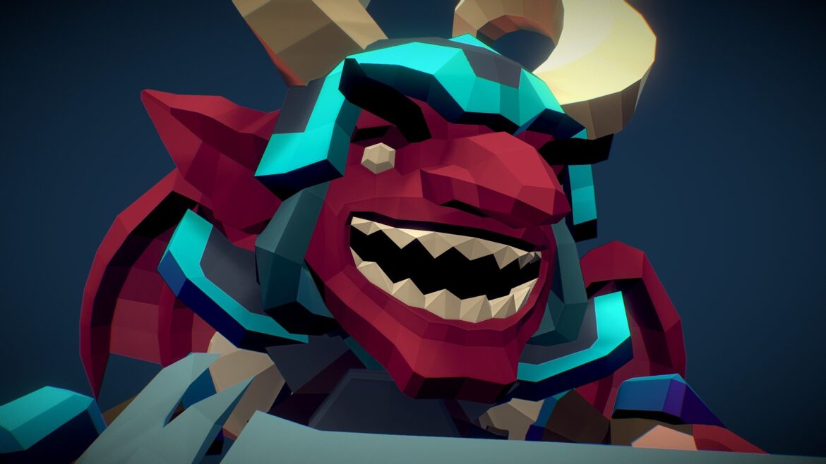 goblin hero raz poly series 3d model