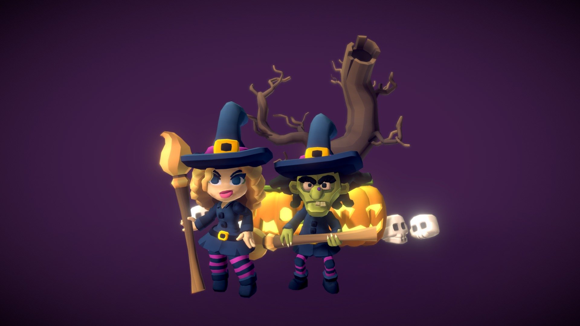 Halloween Witches – Proto Series