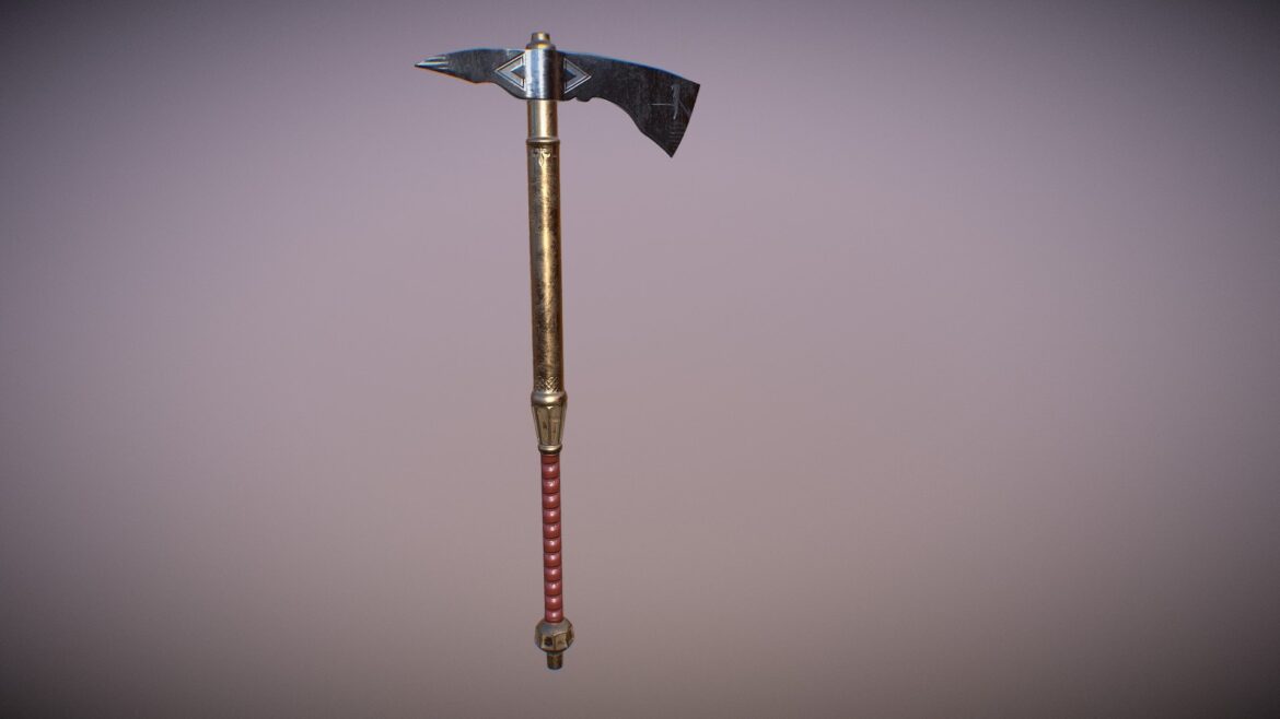 hand axe 3d model