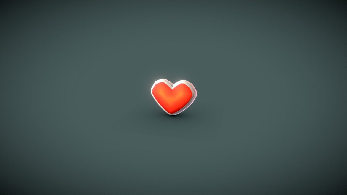 heart preview 3d model