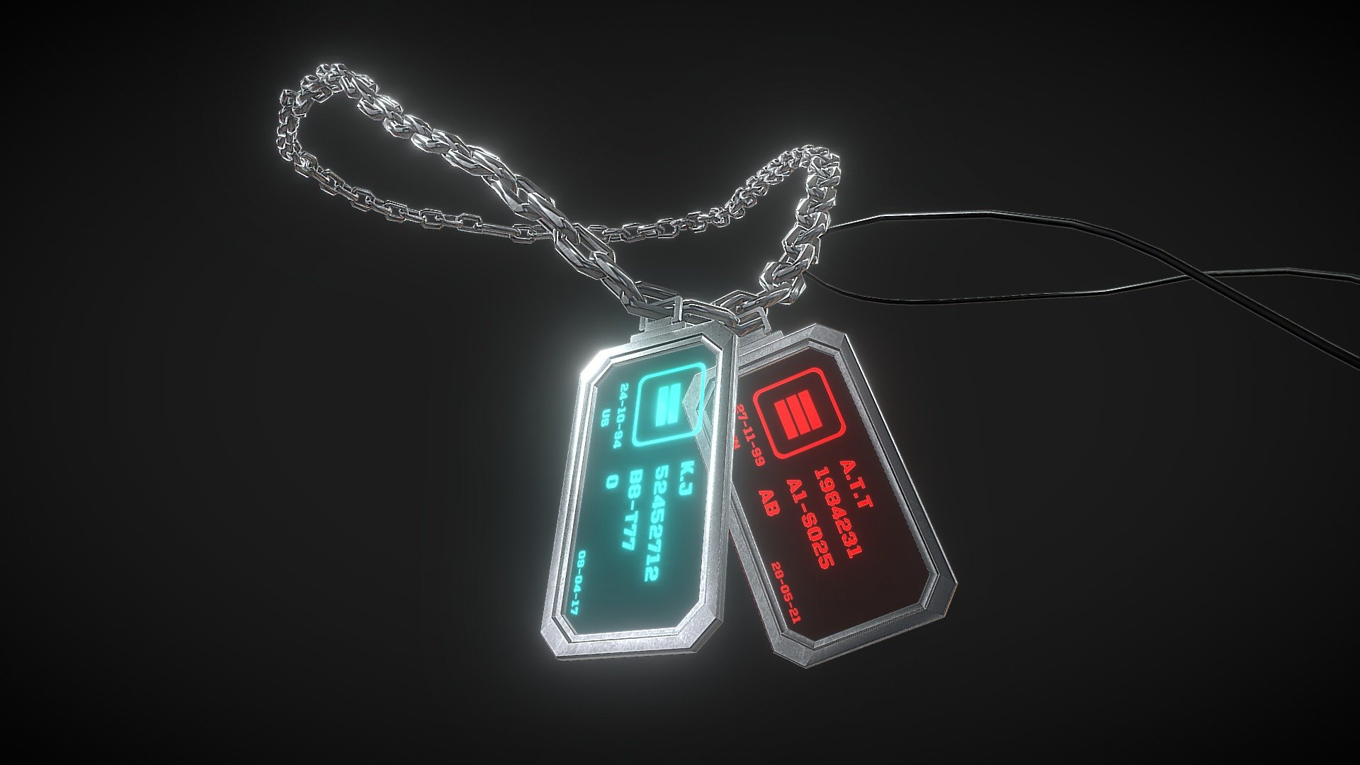 Holotag Necklace