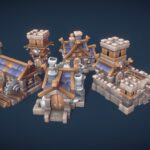 human rts building set proto series 3d model