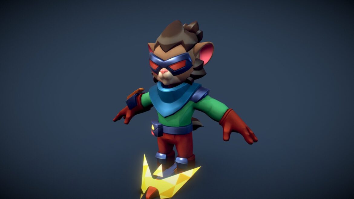 hunter t1 preview 3d model