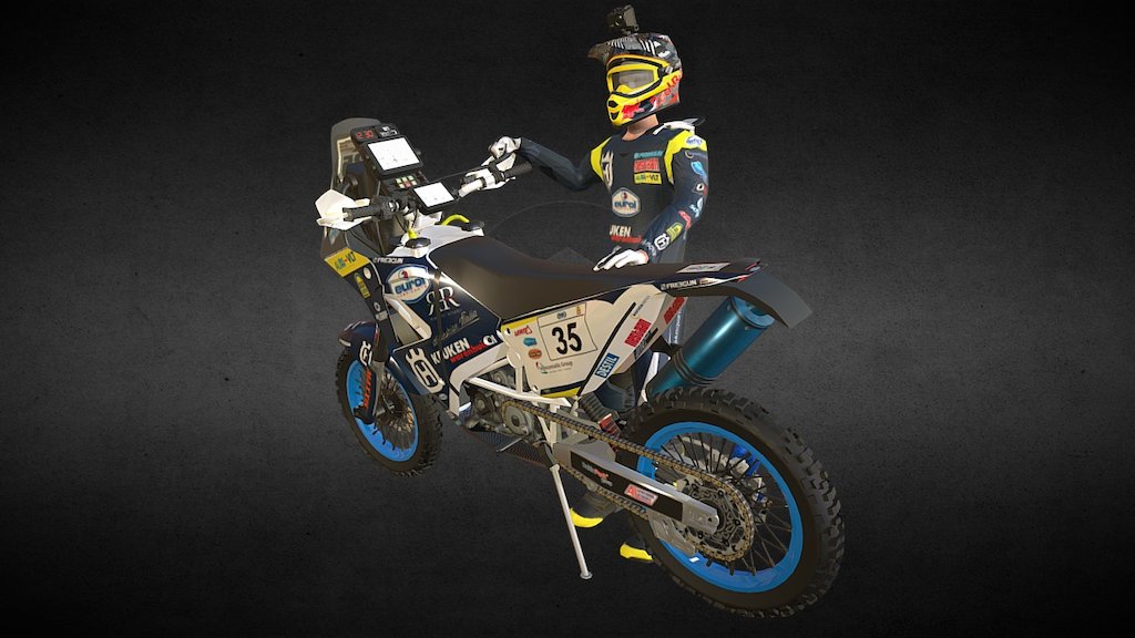 Husqvarna FR450 Rally Dakar