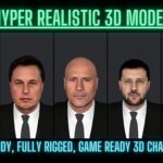 Hyper Realistic 3D Characters Download – Meta Avatars 3D