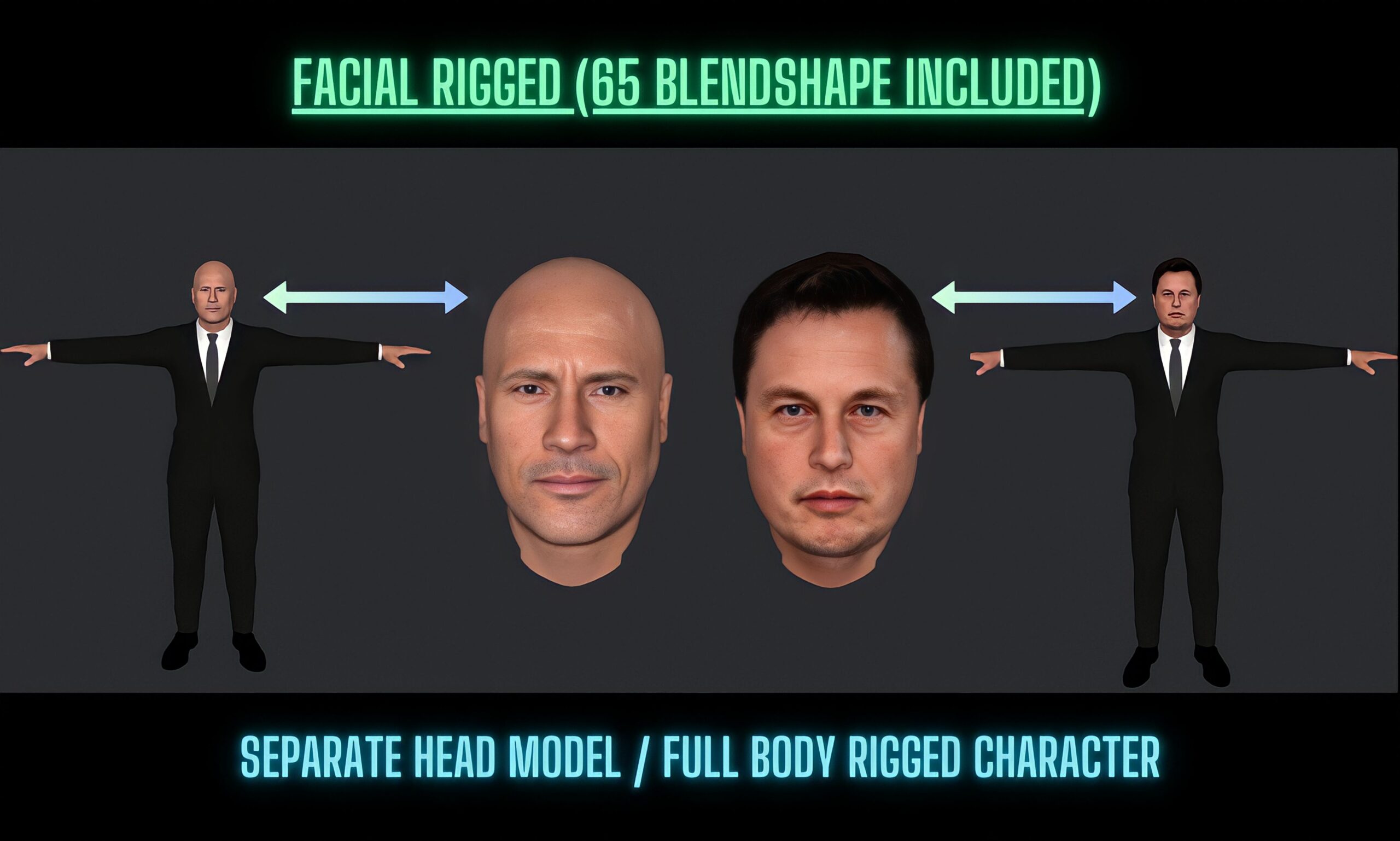 Hyper Realistic 3D Characters Download