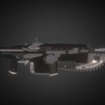 Low Poly Hand Painted Modular Weapon Set