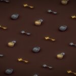Lock And Key Set – Hand Painted Series – Preview