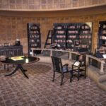 Medieval Library Model Pack (Black) low-poly