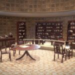 Medieval Library Model Pack Mocha