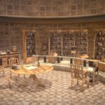 Medieval Library Model Pack low-poly 3D Model