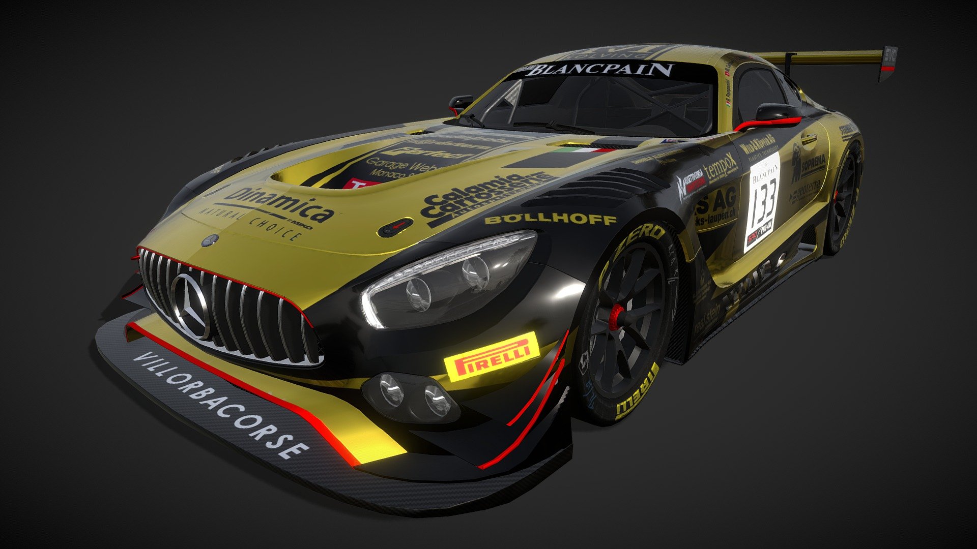 Mercedes-Benz AMG Blancpain Series VillorbaCorse
