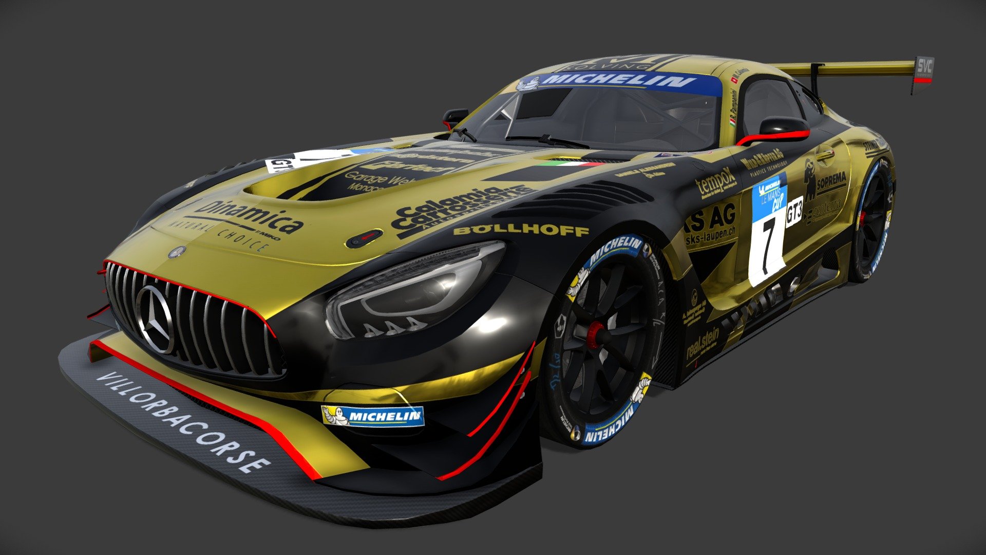 Mercedes-Benz AMG GT3 – Villorba Corse