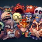 Micro Hero & Monsters Set – Hand Painted Series