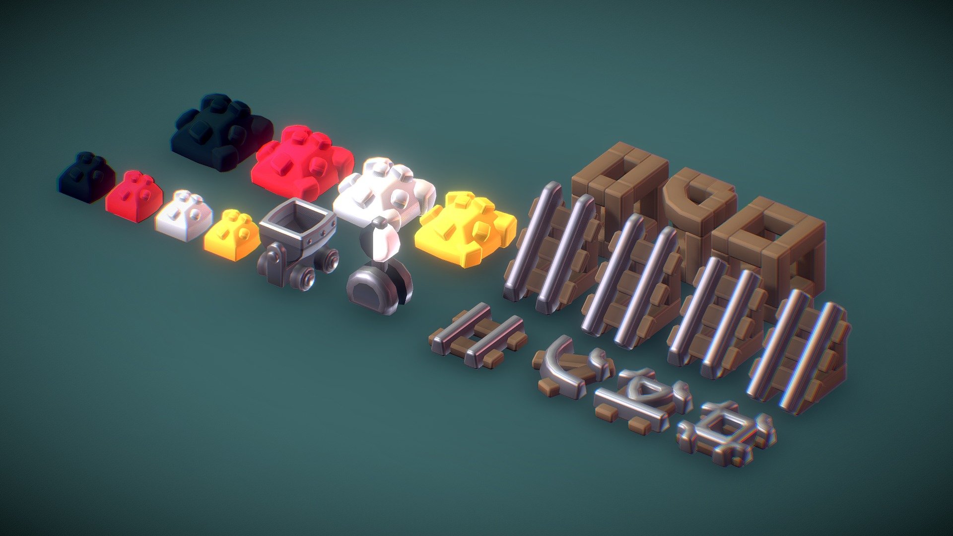 Mine Rail System – Cube World